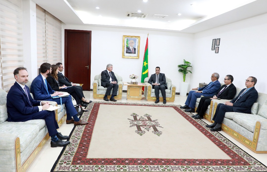 ولد اجاي ووزير التجارة الفرنسي يبحثان فرص الاستثمار بموريتانيا 