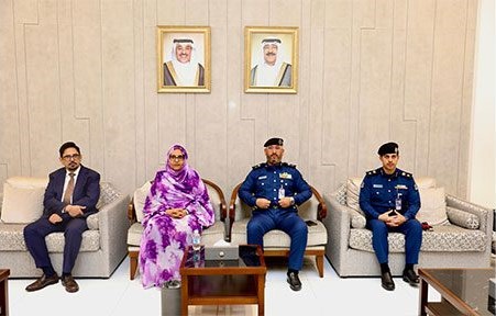 موريتانيا والكويت تبحثان التعاون في إدارة المخاطر والكوارث