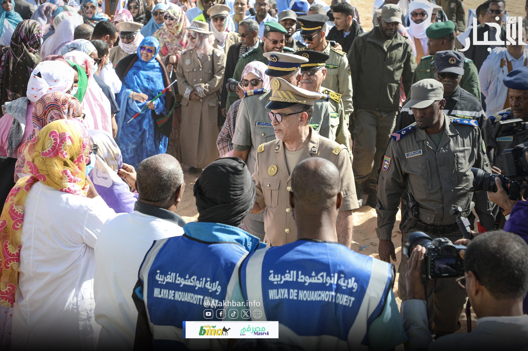 نواكشوط الغربية تطلق خطة عمل لتعزيز الأمن التشاركي والنظافة (فيديو)