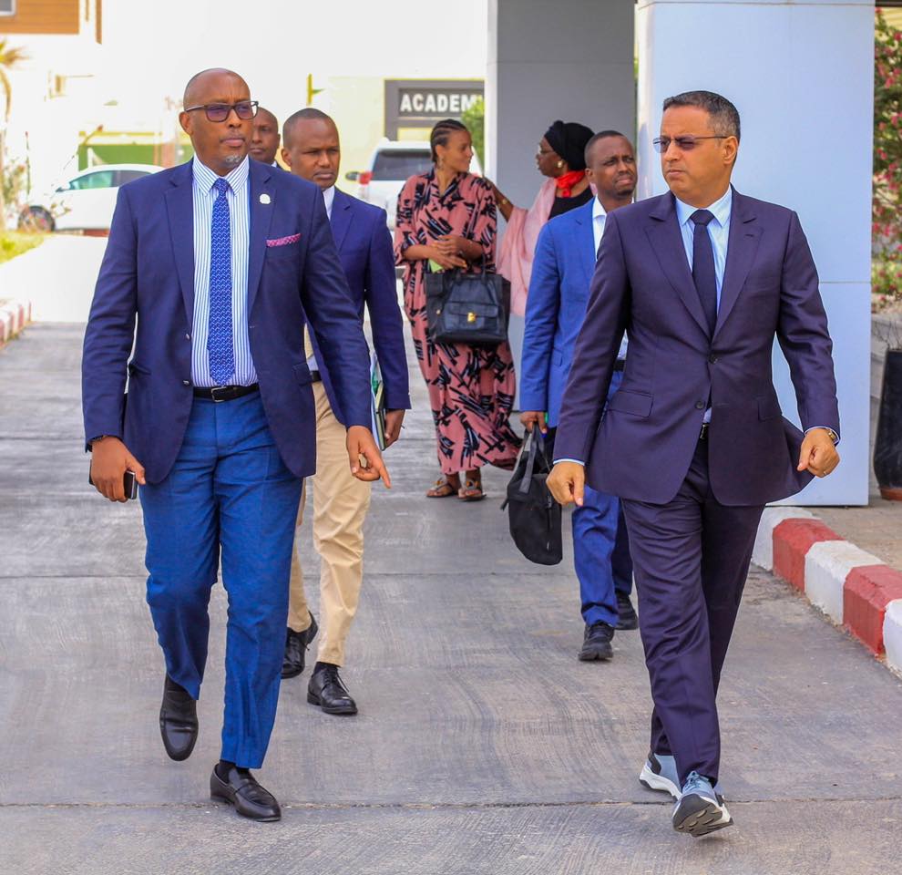 وفد من الاتحاد الرواندي لكرة القدم يزور موريتانيا 