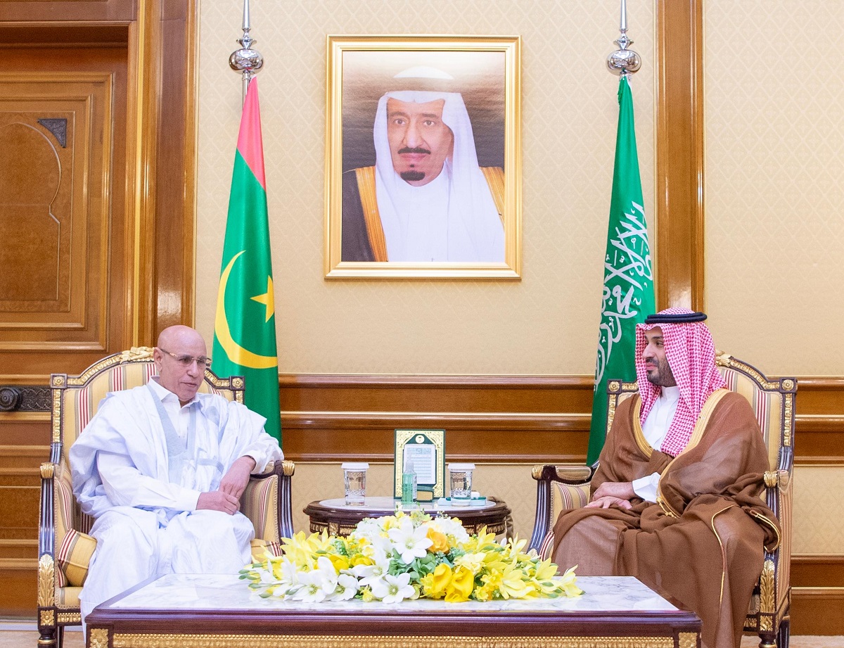 غزواني وبن سلمان يستعرضان علاقات موريتانيا والسعودية وآفاق تعاونهما