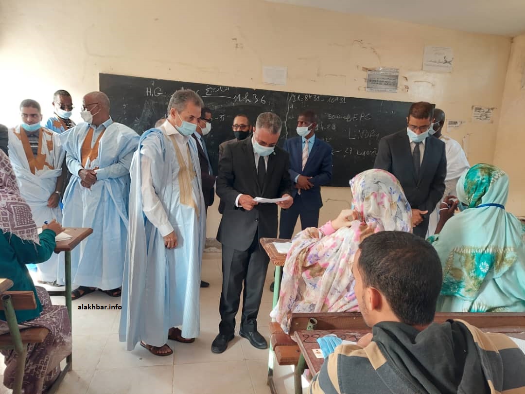 2398 تلميذا يخوضون غمار البكالوريا 2021 بنواذيبو 