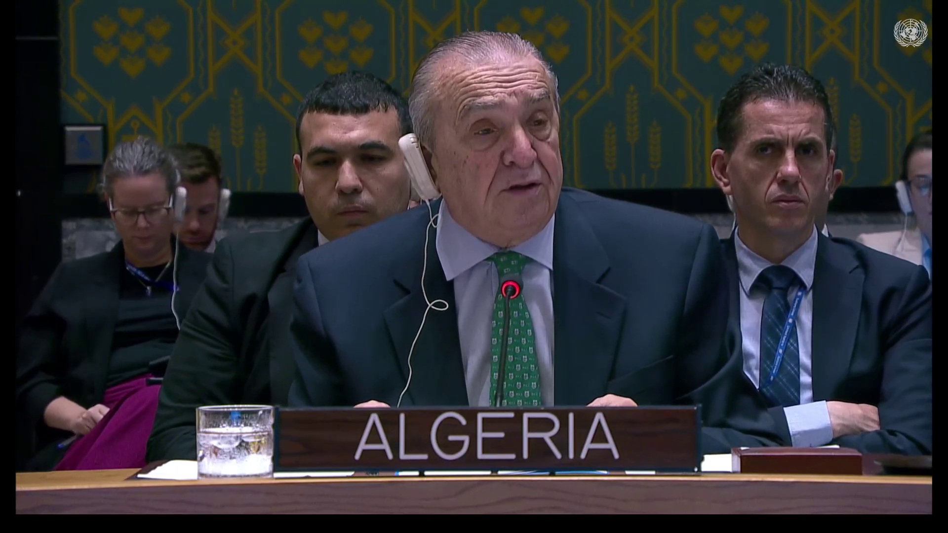 مندوب الجزائر بمجلس الأمن: نرفض سردية تبرير العدوان على إيران 