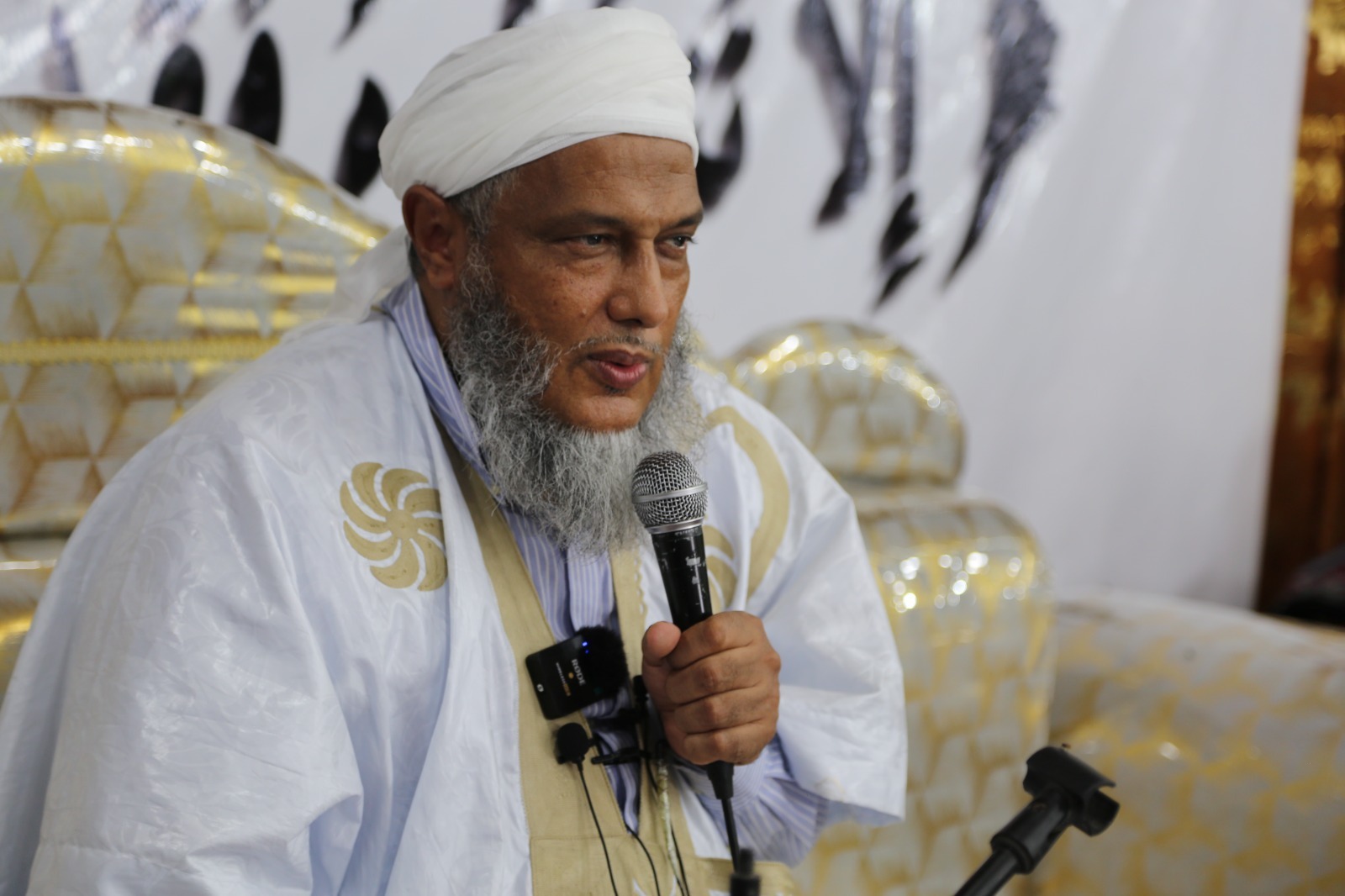 الشيخ الددو يحاضر بنواكشوط عن نصرة النبي صلى الله عليه وسلم