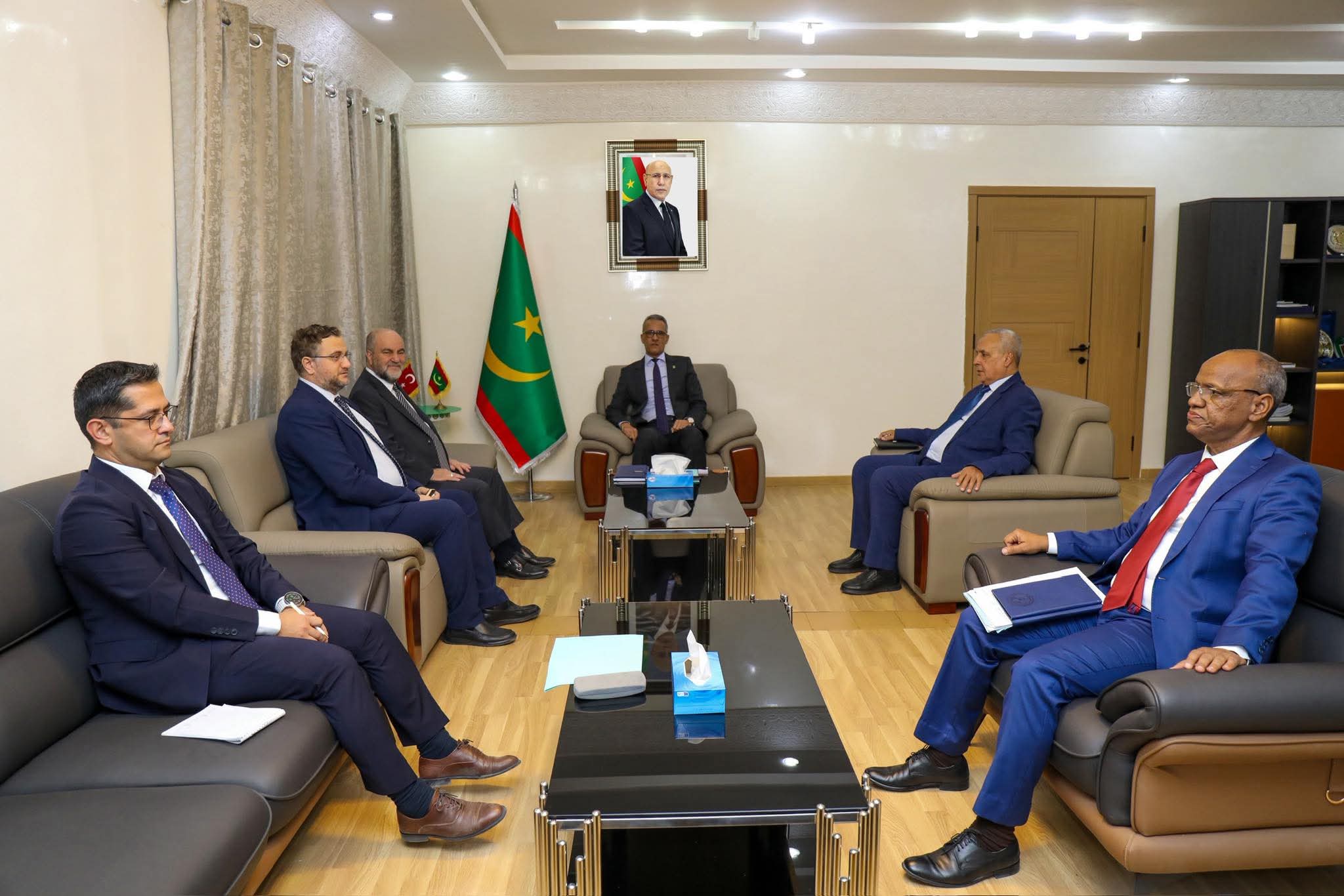 موريتانيا وتركيا تبحثان التعاون بمجال الصيد والبنى التحتية البحرية