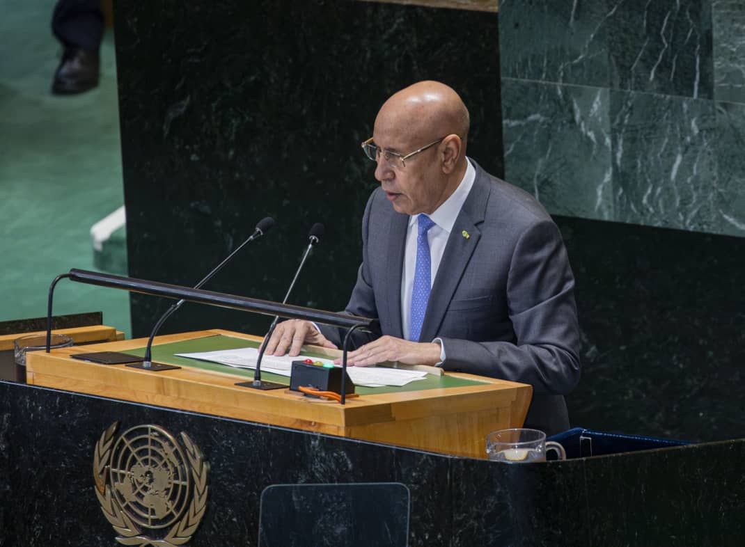 غزواني: ما يتعرض له العالم من أزمات حادة يدعو للقلق على المستقبل