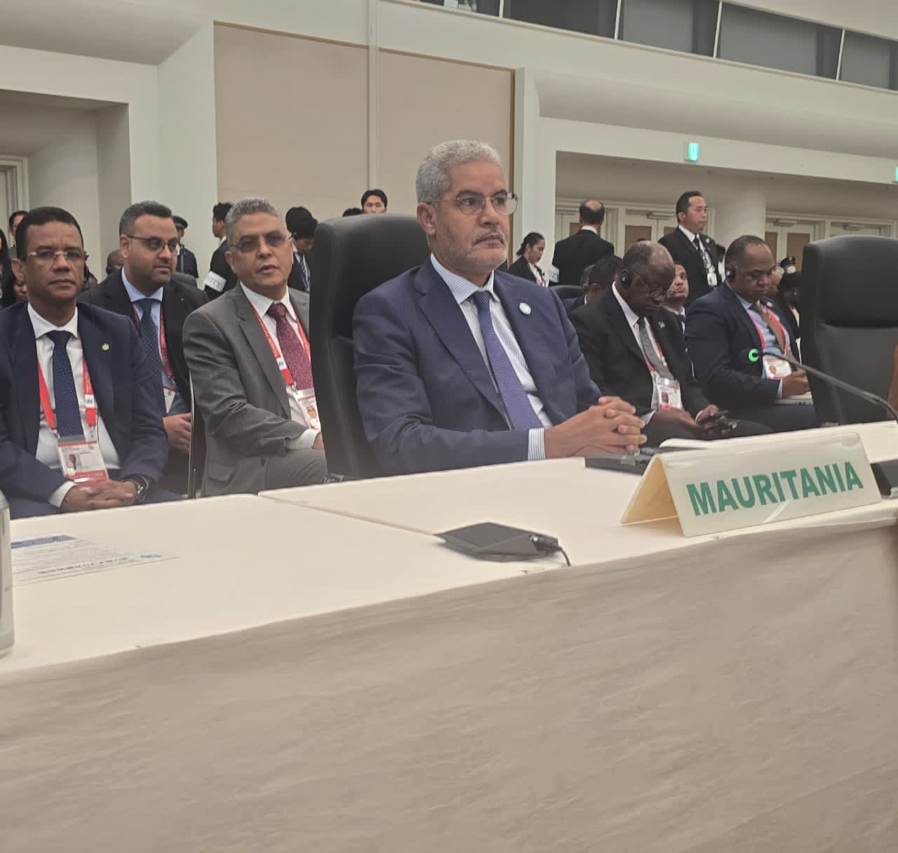 وفد موريتاني يبحث التعاون مع منظمة "يونيدو" في ختام قمة اليابان