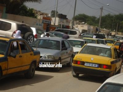 زحمة المرور تعيق اقتناء مستلزمات العيد بموريتانيا