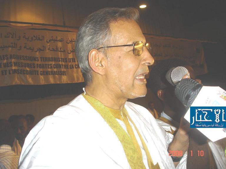 ولد داداه يشكك فى قدرة البلاد على مواجهة الإرهاب
