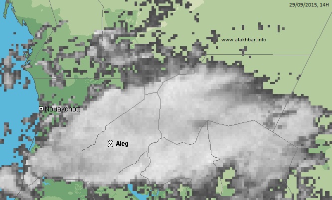 تساقطات مطرية على ست ولايات موريتانية