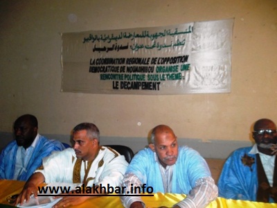 نواذيبو : المعارضة تدعو النظام إلى الرحيل و تلوح بالتصعيد